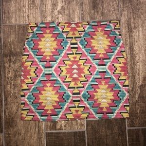 Aztec Patterned Skirt